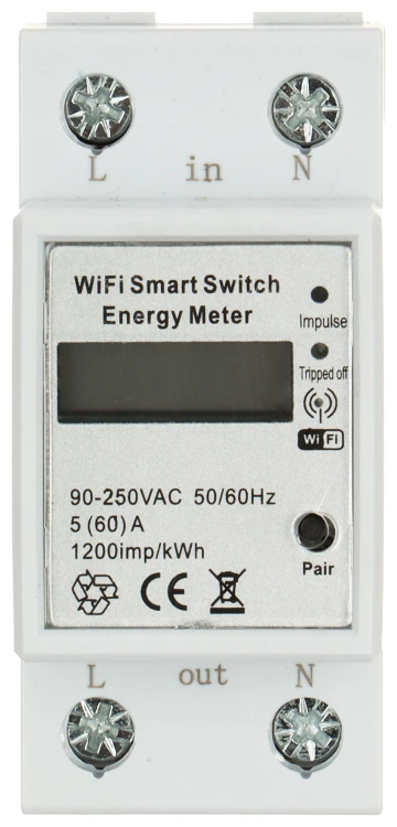 INTELIGENTNY LICZNIK ENERGII ELEKTRYCZNEJ ATLO-LE1-TUYA Wi-Fi, Tuya Smart-1769175