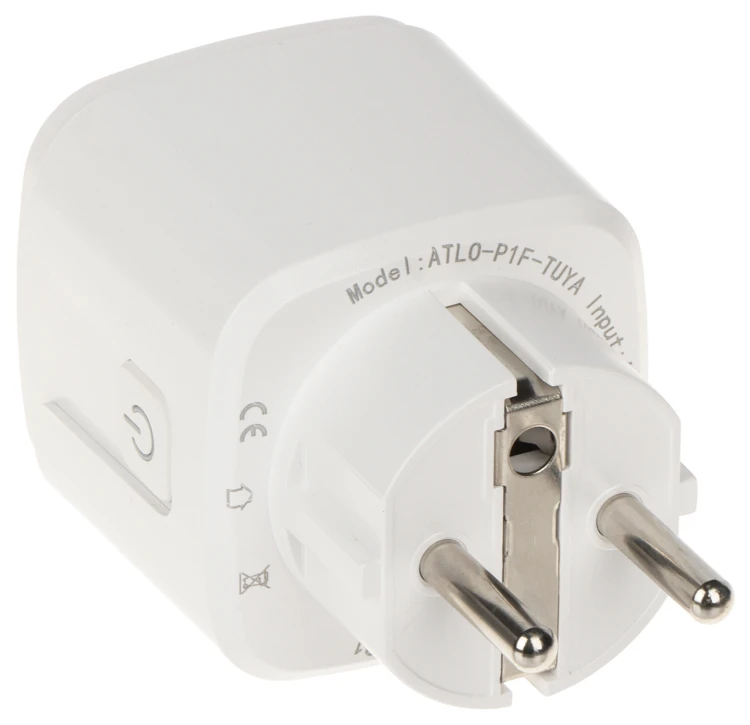INTELIGENTNE GNIAZDO ELEKTRYCZNE ATLO-P1F-TUYA Wi-Fi, Tuya Smart-1623883