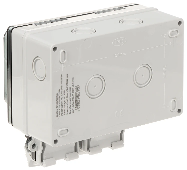 INTELIGENTNE GNIAZDO ELEKTRYCZNE ATLO-S2IP6-TUYA Wi-Fi, Tuya Smart-1623834