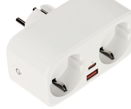 INTELIGENTNE GNIAZDO ELEKTRYCZNE ATLO-WS99EU-TUYA Wi-Fi, Tuya Smart-1974132