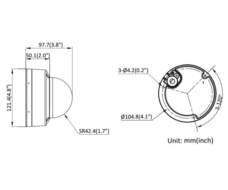 KAMERA WANDALOODPORNA IP DS-2CD1163G2-LIU(2.8MM) Smart Hybrid Light - 6Mpx Hikvision-1984889