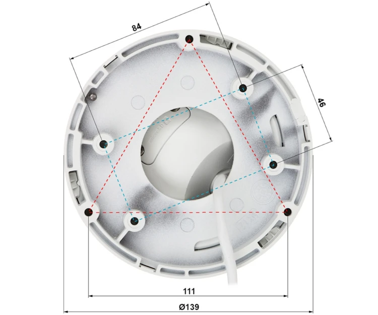 KAMERA IP DS-2CD23166G3-IS2UY/SL(2.8MM)(EF) Smart Hybrid Light AcuSense 3.0 - 16Mpx UHD Hikvision-1986089