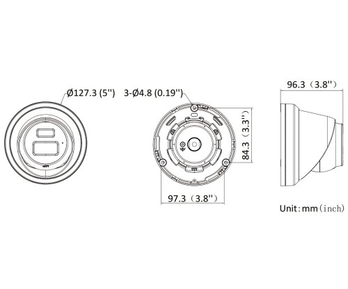 KAMERA IP DS-2CD2383G2-LI2U/SL(2.8MM)(BLACK) AcuSense - 8Mpx, 4K UHD 2.8mm Hikvision-1984976