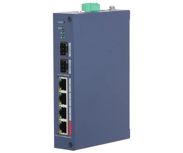 SWITCH PRZEMYSŁOWY POE CHS4206-4ET-90 4-PORTOWY + 2X SFP DAHUA-1822989