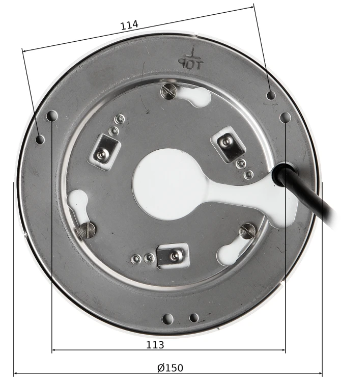 KAMERA WANDALOODPORNA HD-CVI HAC-EBW3802-0250B - 8.3Mpx, 4K UHD 2.5mm - Fish Eye DAHUA-1340362