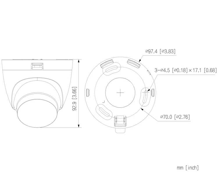 KAMERA AHD, HD-CVI, HD-TVI, PAL HAC-HDW1500CLQ-IL-A-0280B-S3-DIP - 5Mpx 2.8mm DAHUA-1951014