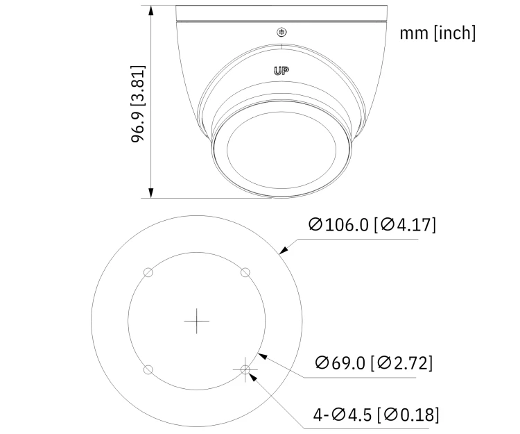 KAMERA AHD, HD-CVI, HD-TVI, PAL HAC-HDW1500T-IL-A-0280B-S3-DIP Smart Dual Light - 5Mpx 2.8mm DAHUA-1950731