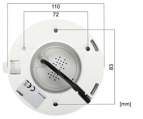 KAMERA AHD, HD-CVI, HD-TVI, PAL HAC-HDW1500TQ-IL-T-0280B-DIP Smart Dual Light Two-way Talk - 5Mpx 2.8mm DAHUA-1884179