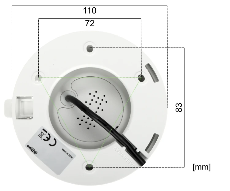 KAMERA AHD, HD-CVI, HD-TVI, PAL HAC-HDW1500TQ-IL-T-0280B-DIP Smart Dual Light Two-way Talk - 5Mpx 2.8mm DAHUA-1884179