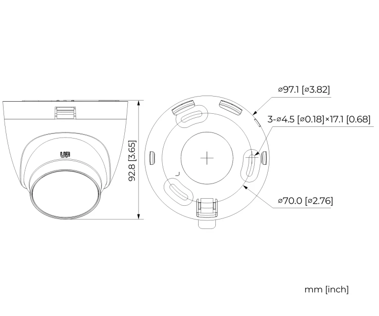 KAMERA AHD, HD-CVI, HD-TVI, PAL HAC-HDW1500TRQ-A-0280B-S3-DIP - 5Mpx 2.8mm DAHUA-1884070