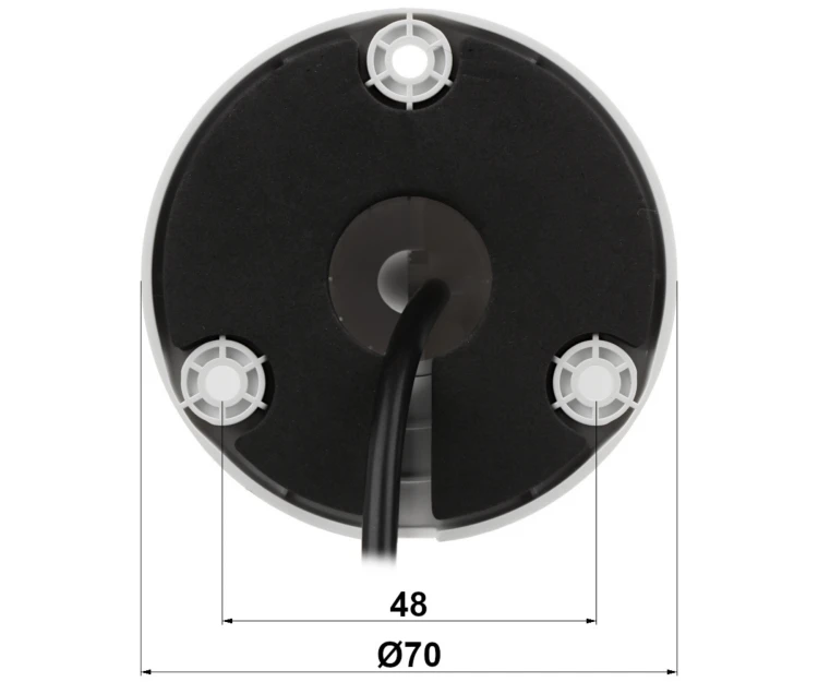 KAMERA AHD, HD-CVI, HD-TVI, PAL HAC-HFW1200TLM-I6-A-0360B-S6 - 1080p 3.6mm DAHUA-1950737