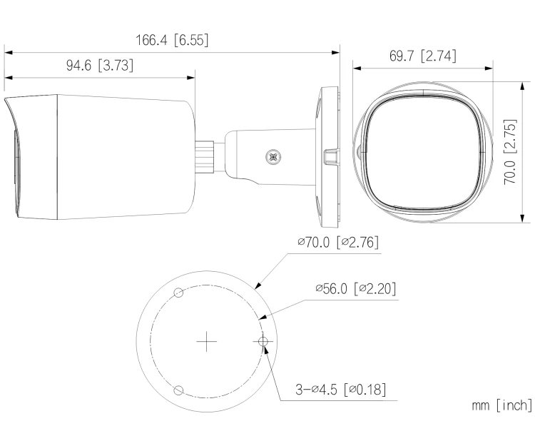 KAMERA AHD, HD-CVI, HD-TVI, PAL HAC-HFW1500RM-IL-A-0280B-S3-DIP - 5Mpx 2.8mm <LI> Smart Dual Light DAHUA-1951396