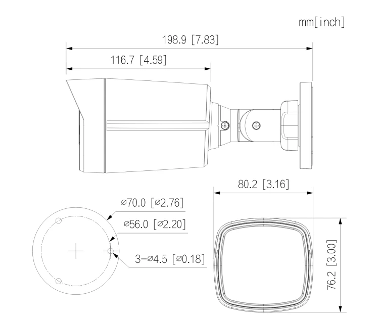KAMERA AHD, HD-CVI, HD-TVI, PAL HAC-HFW1500TLM-0280B-S3-DIP - 5Mpx 2.8mm DAHUA-1884094