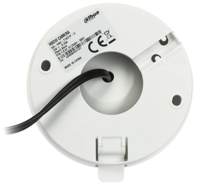 KAMERA AHD, HD-CVI, HD-TVI, PAL HAC-T1A51-U-0280B-S2 - 5Mpx 2.8mm DAHUA-1950743
