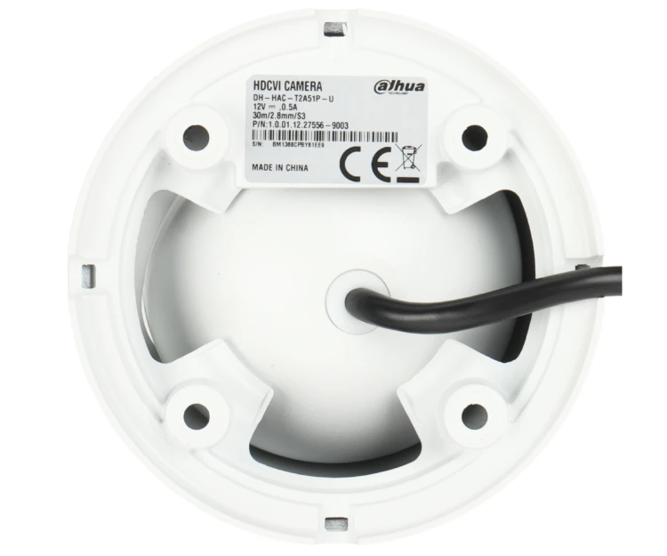 KAMERA AHD, HD-CVI, HD-TVI, PAL HAC-T2A51-U-0280B-S3-DIP - 5Mpx 2.8mm DAHUA-1973888
