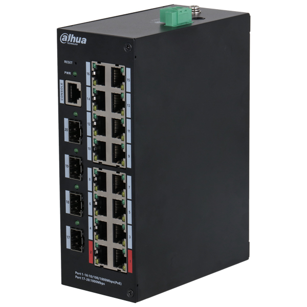 SWITCH POE HS4420-16GT-190 16-PORTOWY + 4X SFP DAHUA-1883339