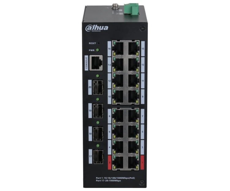 SWITCH POE HS4420-16GT-190 16-PORTOWY + 4X SFP DAHUA-1883340