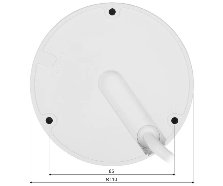 KAMERA IP IPC-HDBW1839E1-A-IL-0280B-S6 Smart Dual Light 8.3Mpx 4K UHD 2.8mm DAHUA-1868935