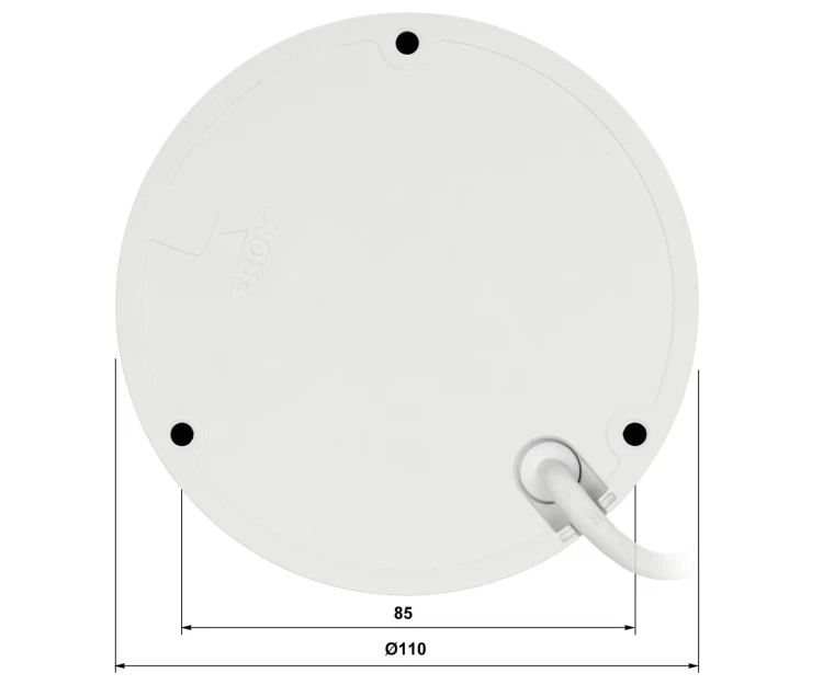 KAMERA WANDALOODPORNA IP IPC-HDBW2249E-S-IL-0360B WizSense Smart Dual Light - 1080p 3.6mm DAHUA-1951314