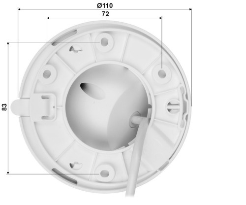 KAMERA IP IPC-HDW21249T-S-IL-0280B-S2 Smart Dual Light WizSense - 12Mpx 2.8mm DAHUA-1985481