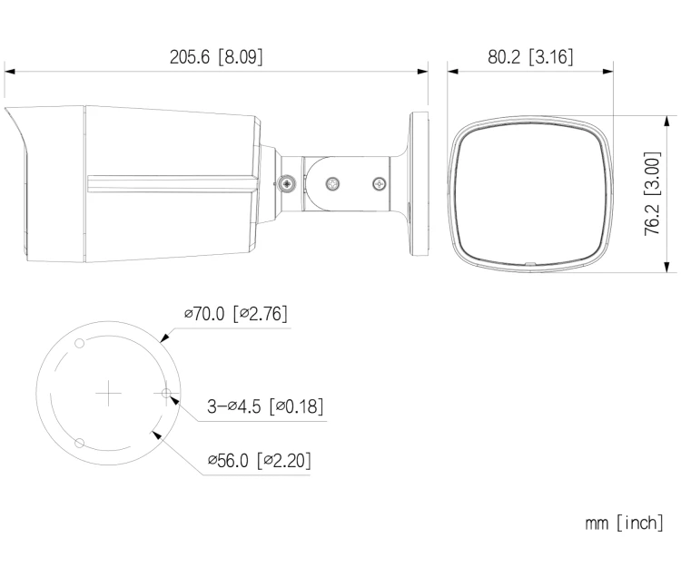 KAMERA IP IPC-HFW2449TL-S-LED-0280B-PROX WizSense WizColor X - 4Mpx 2.8mm DAHUA-1984814