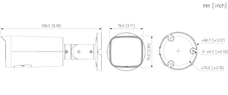 KAMERA WANDALOODPORNA IP IPC-HFW5559T-ASE-IL-0280B WizMind - 5Mpx 2.8mm DAHUA-1972169