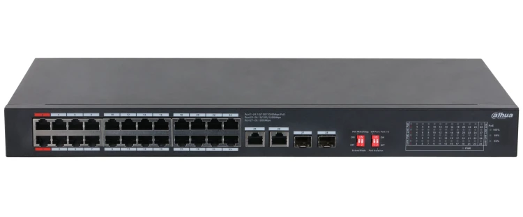 SWITCH POE S3228-24GT-375 24-PORTOWY + 2X UPLINK + 2X SFP DAHUA-1951415