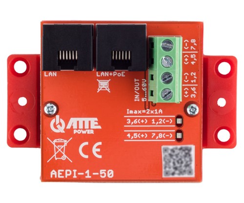 ADAPTER ZASILANIA POE AEPI-1-50 ATTE-1874241