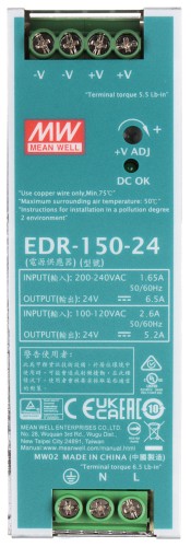 ZASILACZ IMPULSOWY EDR-150-24 MEAN WELL-1663326