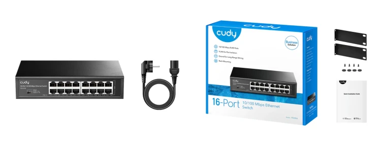 SWITCH   FS1016 16-PORTOWY CUDY-1937925
