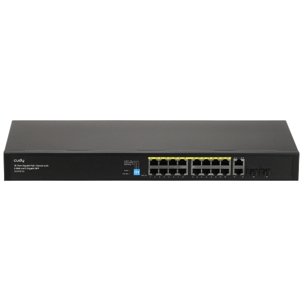 SWITCH POE GS1018PS2 16-PORTOWY + 2X UPLINK + 2X SFP CUDY-1937882