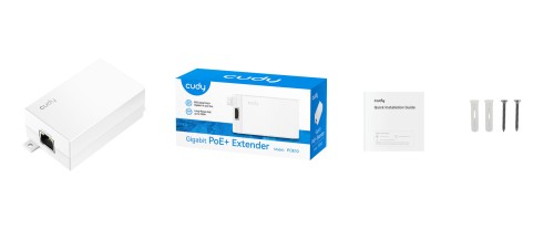 EXTENDER ETHERNET+PoE POE10 CUDY-1931499