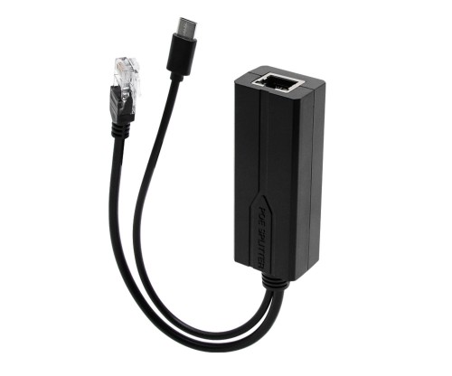 STABILIZATOR NAPIĘCIA 48V/5V POE-802.3AF/AT-USB-C DELTA NETWORK-1795886