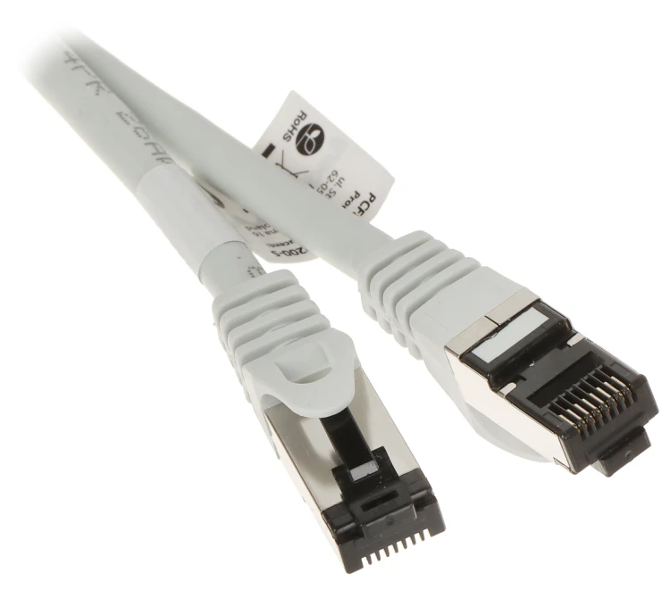 PATCHCORD RJ45/SFTP/8.1/2.0-GREY 2m Lanberg-1683582