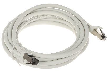 PATCHCORD RJ45/SFTP/8.1/3.0-GREY 3m Lanberg-1683579