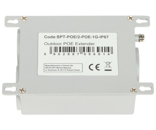 EXTENDER ETHERNET+PoE SPT-POE/2-POE-1G-IP67-1869186