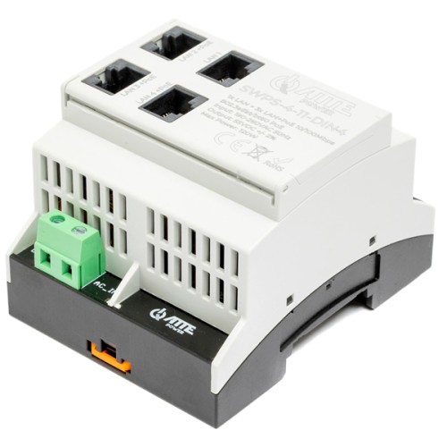Switch POE SWPS-4-11-DIN4 3-PORTOWY + 1X UPLINK ATTE-1874246