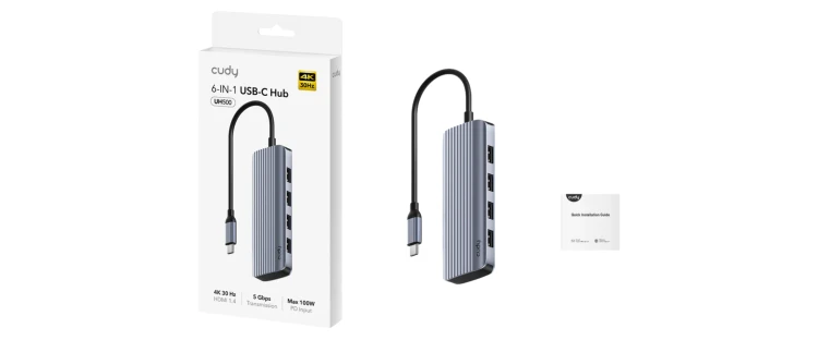 HUB USB 3.2 UH500 CUDY-1938394