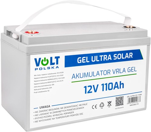 Akumulator Volt Polska GEL VPRO Solar 12V 110Ah-1797742