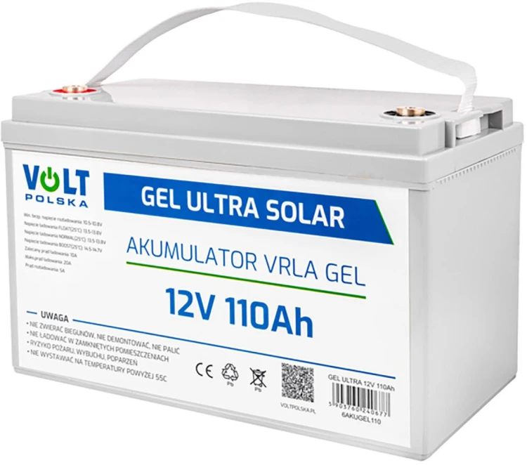 Akumulator Volt Polska GEL VPRO Solar 12V 110Ah-1945221
