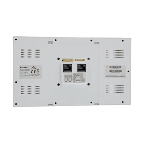 S563W Panel wideodomofonu biały - widok od tyłu - Akuvox.jpg