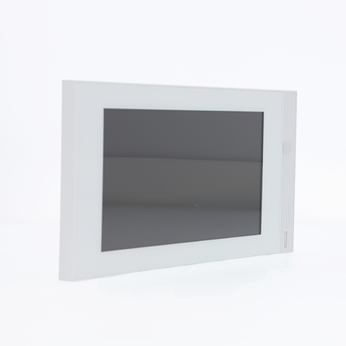 S563W Panel wideodomofonu biały - widok z boku - Akuvox.jpg