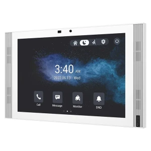Akuvox S567G White monitor wideodomofonowy IP 10,1 Android 12 Google GMS - widok monitora z lewej.webp