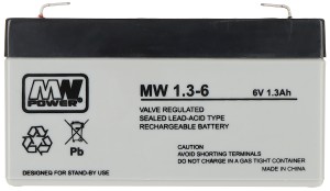 AKUMULATOR 6V/1.3AH-MW-1350765