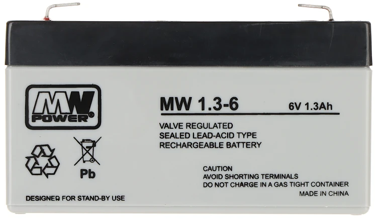 AKUMULATOR 6V/1.3AH-MW-1350765