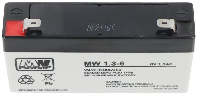 AKUMULATOR 6V/1.3AH-MW-1350766