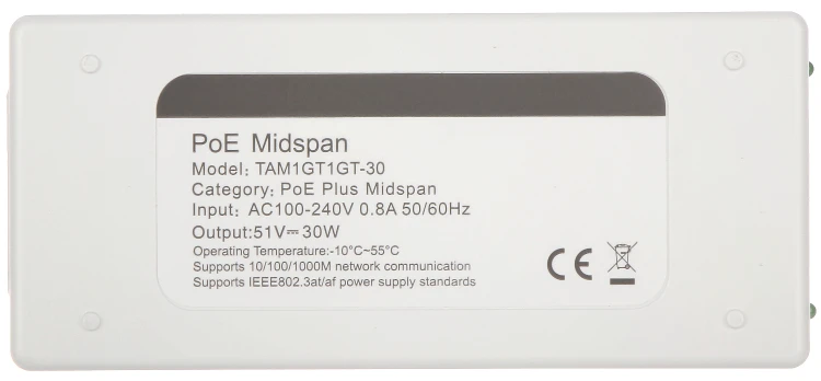 ZASILACZ POE TAM1GT1GT-30 - 30W DAHUA-1811516