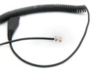 Axtel 01-QD-RJ – kabel spiralny QD-RJ – widok całości