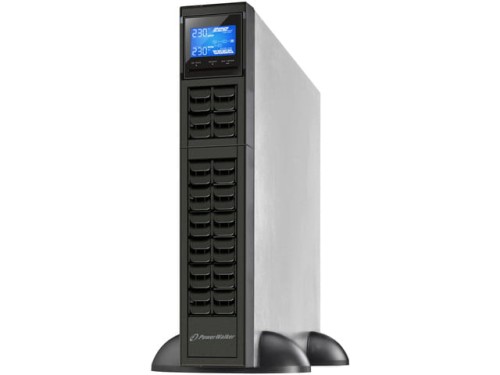 UPS RACK 19" POWERWALKER ON-LINE 3000VA 4X IEC + TERMINAL OUT, USB/RS-232, LCD, TOWER-1151764
