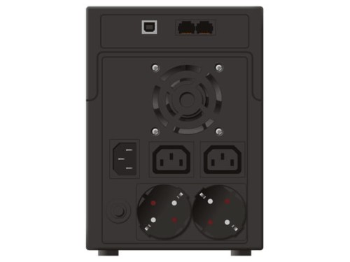 UPS POWERWALKER LINE-INTERACTIVE 2200VA 2X SCHUKO + 2X IEC OUT, RJ11/RJ45 IN/OUT, USB-1151262